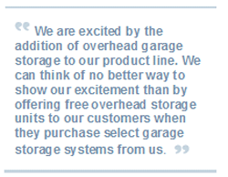 Garage Storage System Coupon
