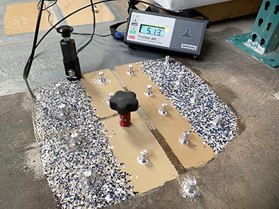 Concrete Coating Adhesion Comparison