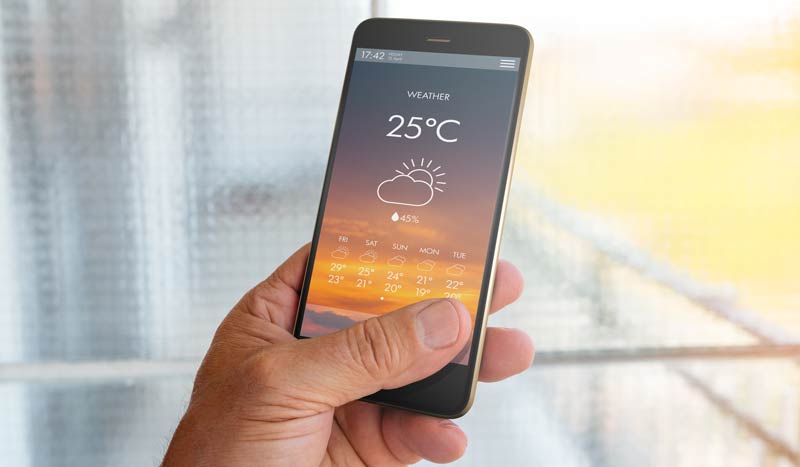 ideal weather for painting your house