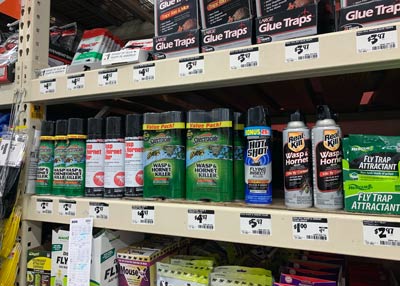 DIY Pesticide Wasp Sprays