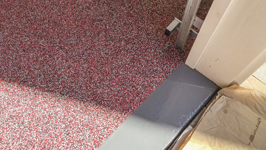 Garage Floor Coating Chips