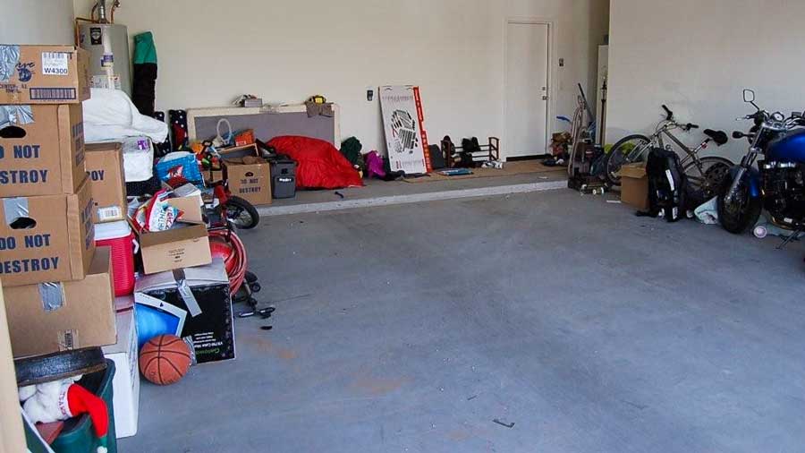 Before Garage Home Improvement