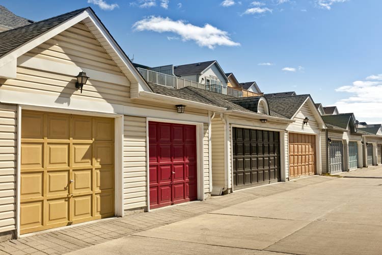 Painted Garage Doors