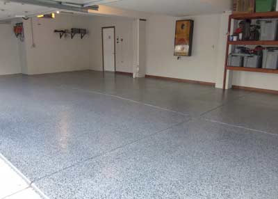 Garage Floor Coatings & Storage Systems | Slide-Lok Garage Interiors