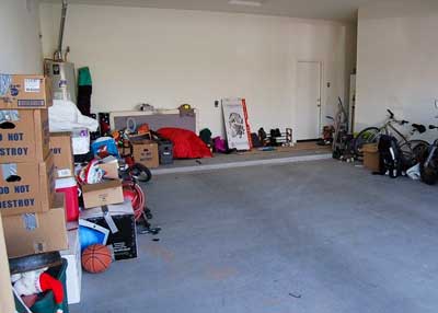 Garage Home Improvement Before Photo