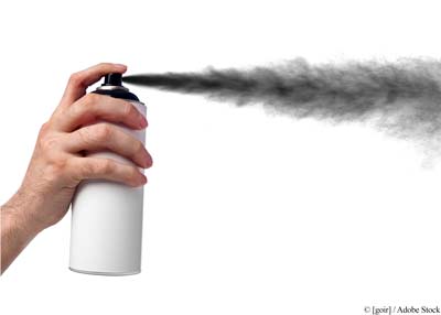 Aerosol Paint Can VOCs