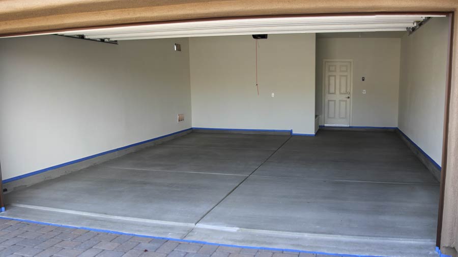 garage floor concrete