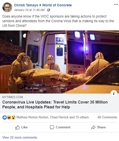 World of Concrete 2020