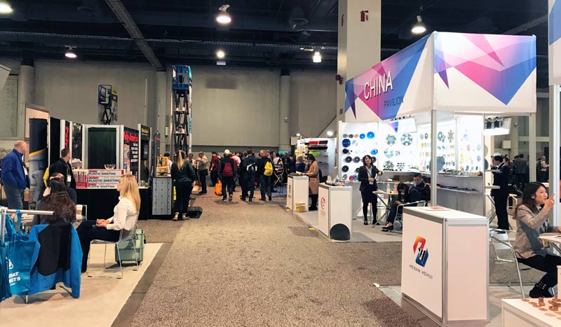 China Pavilion: Chinese Exhibitors at the 2019 WOC Chinese Exhibitors at World of Concrete